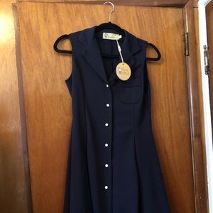 Super Mod 60s Style Mini Dress Size L